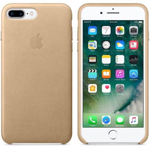 Apple Custodia in pelle per iPhone 8 Plus / 7 Plus - Sahara Apple Custodia in pelle per iPhone 8 Plus / 7 Plus - Sahara